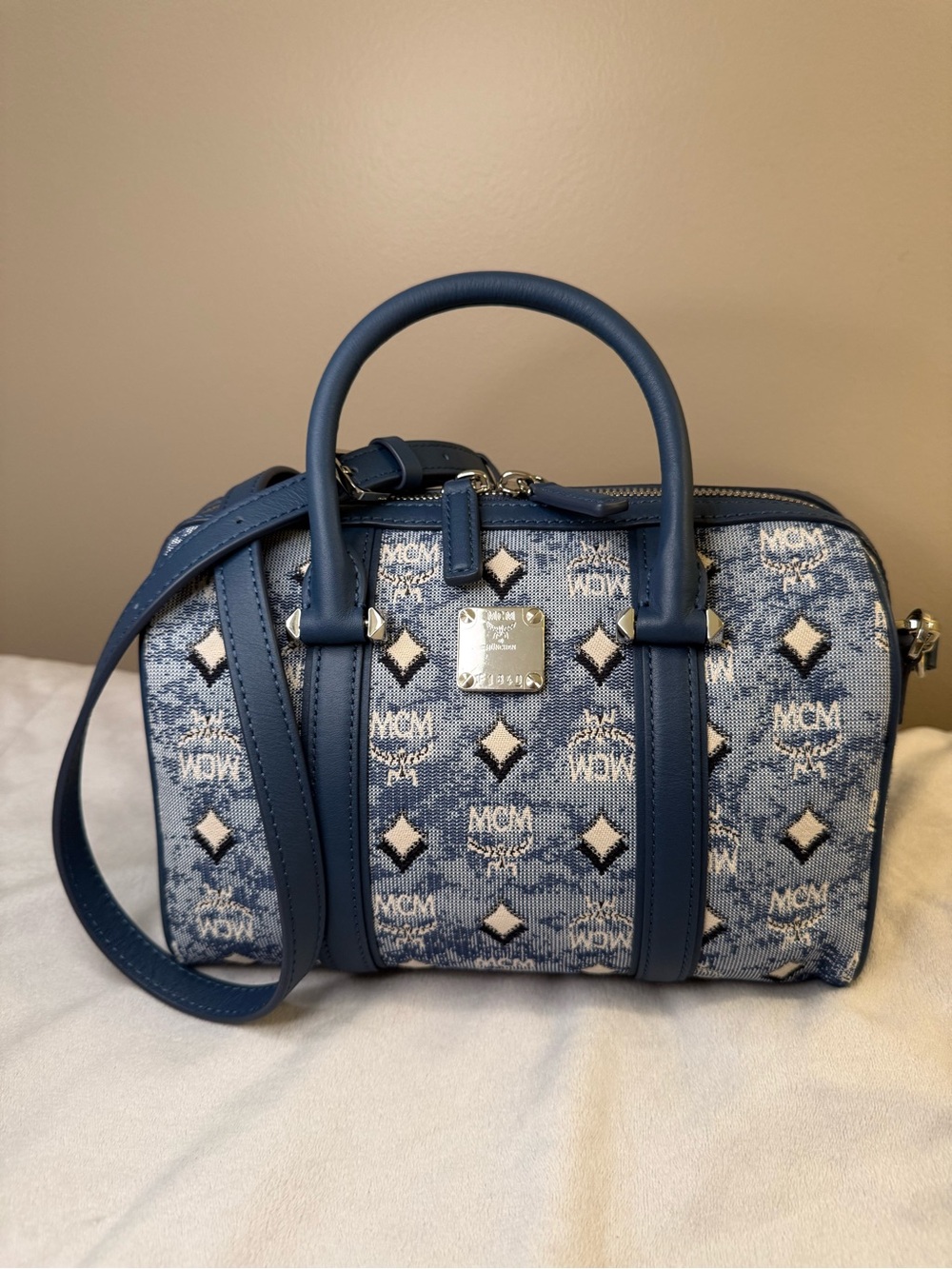 MCM Aren Barrel Bag (Boston Bag)-NWT